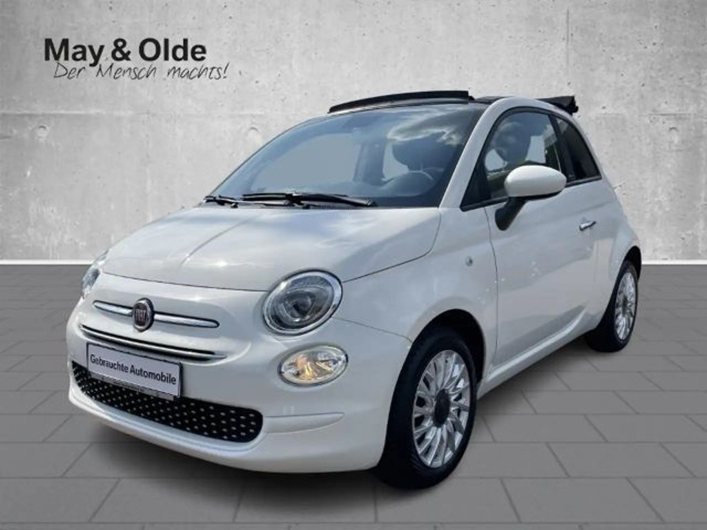 Fiat 500C Cabrio,Faltdach CarPlay Android Auto DAB PDC