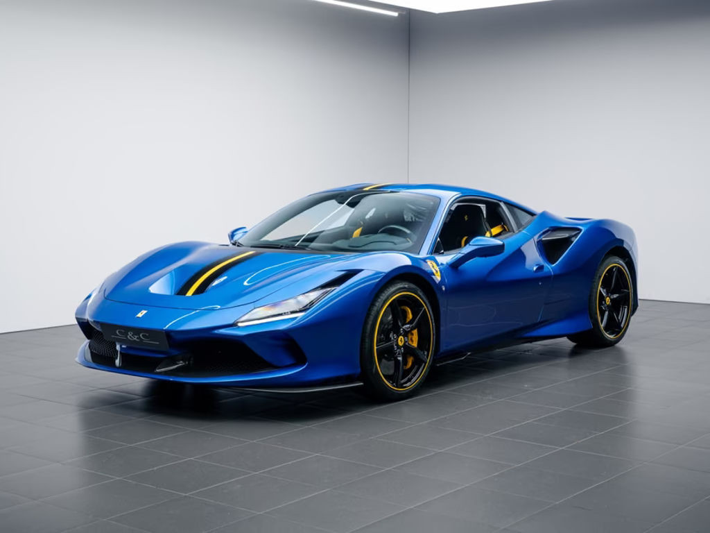 Ferrari F8 RACING STRIPE/PAINTED SHIELDS/CARBON/FULL PPF