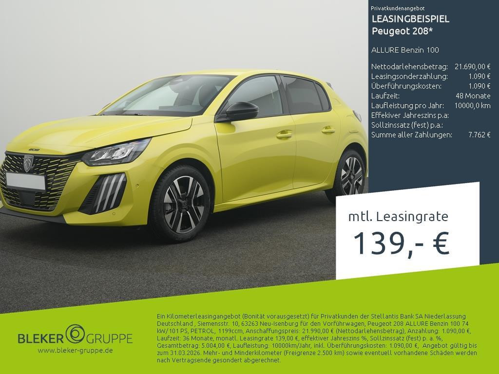 Peugeot 208 Allure Pack