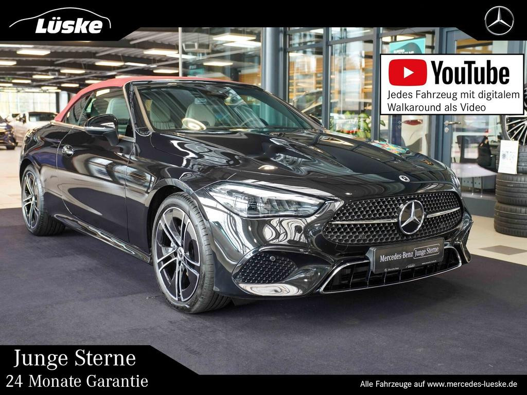 Mercedes-Benz CL CLE 220 d Cabrio macchiato rotes Verdeck Memory