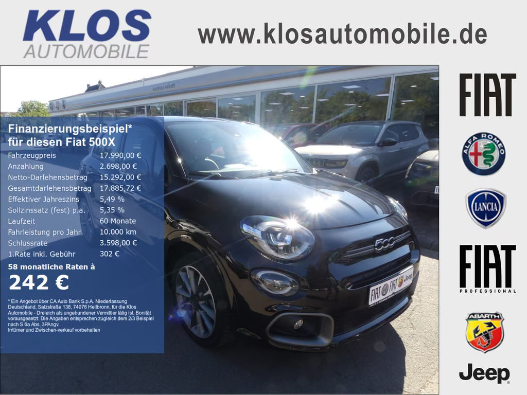 Fiat 500X Sport
