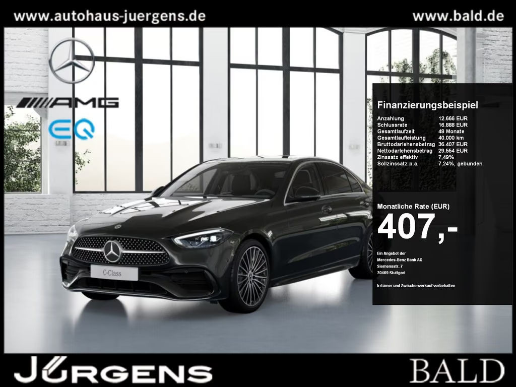 Mercedes-Benz C-Klasse C 200 AMG Line Sport Edition Sportpakket C 200 d Sedan
