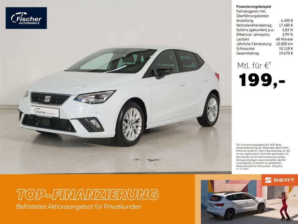 Seat Ibiza FR-lijn 1.0 TSI