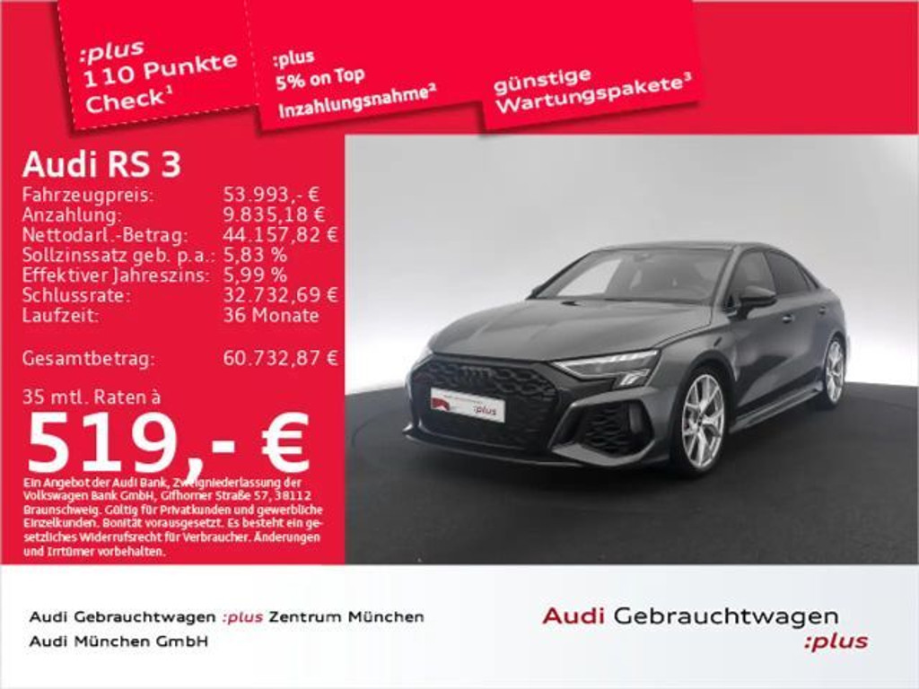 Audi RS3 Sedan S-Tronic