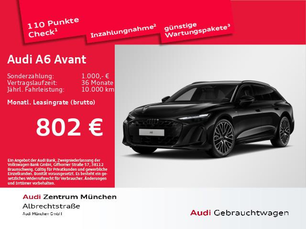 Audi A6 Avant Quattro S-Line S-Tronic Hybride