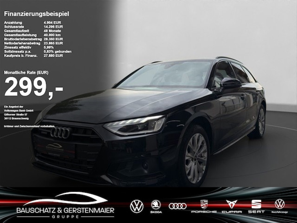 Audi A4 Avant Quattro S-Tronic 40 TFSI