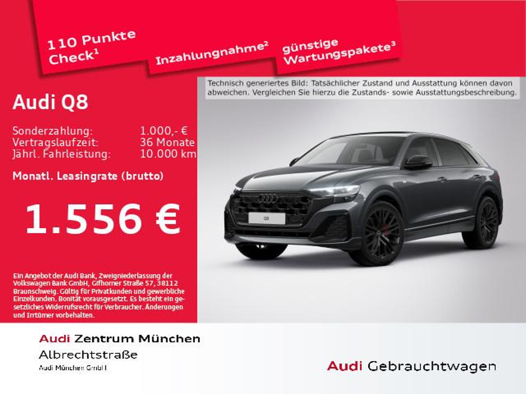 Audi Q8 Quattro S-Line