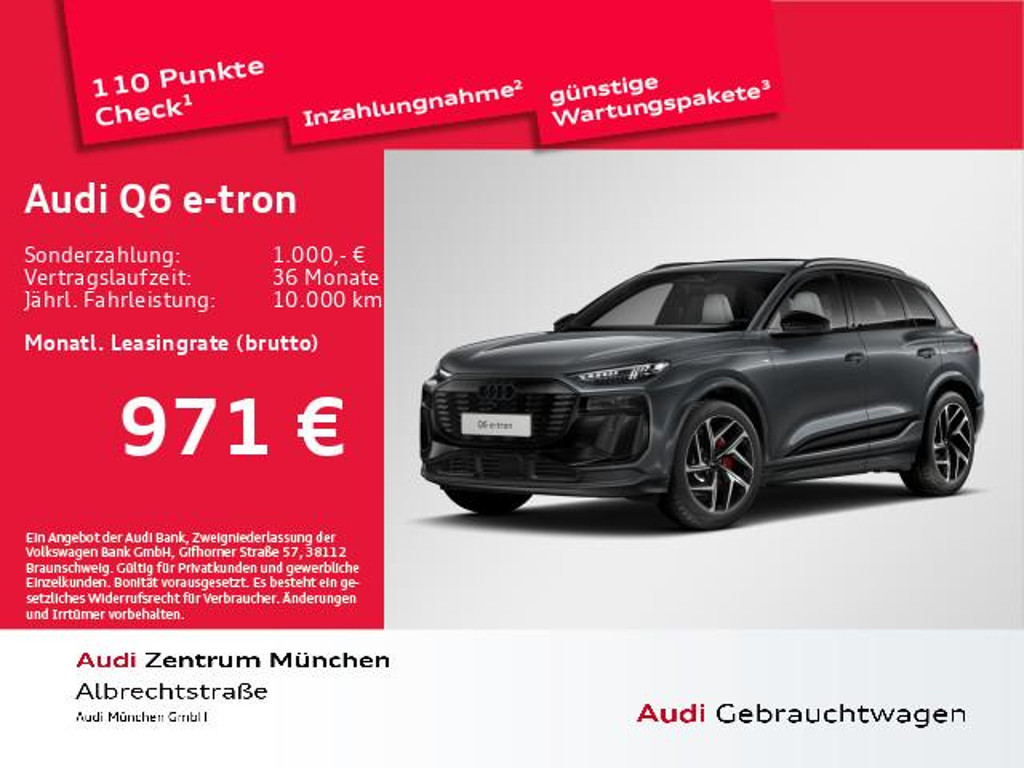 Audi Q6 e-tron S-Line