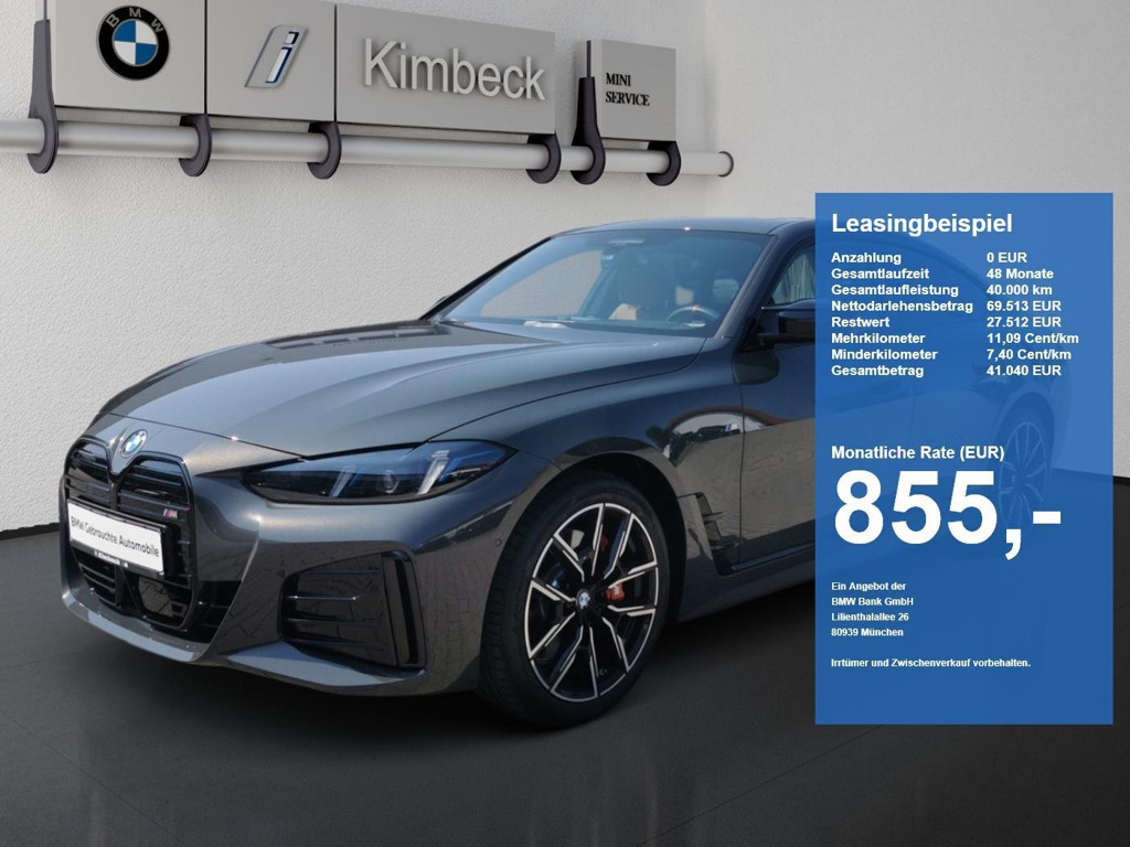 BMW i4 xDrive Coupé Gran Coupé M60