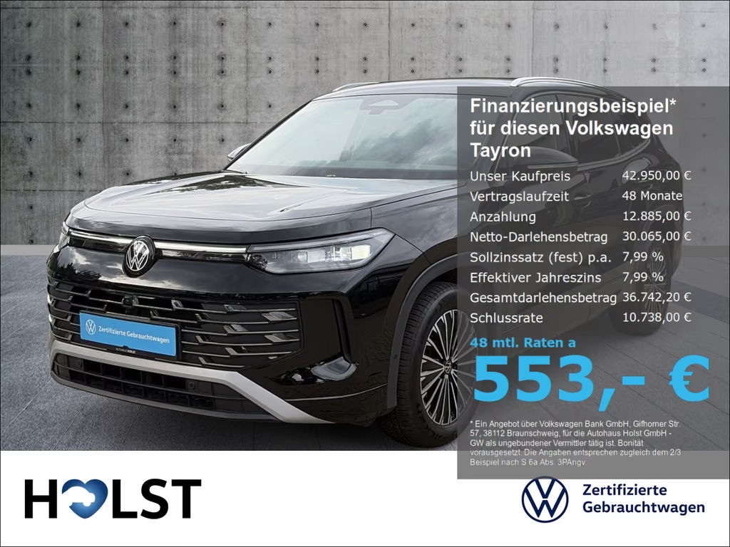 Volkswagen Tayron DSG eHybrid Elegance Elegance