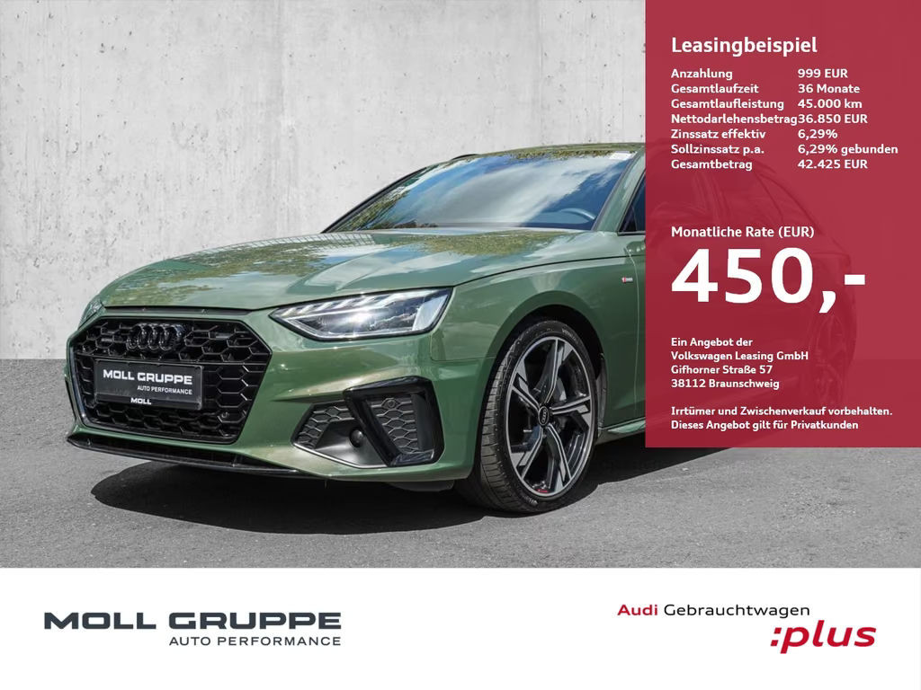 Audi A4 Avant Quattro S-Line S-Tronic 45 TFSI