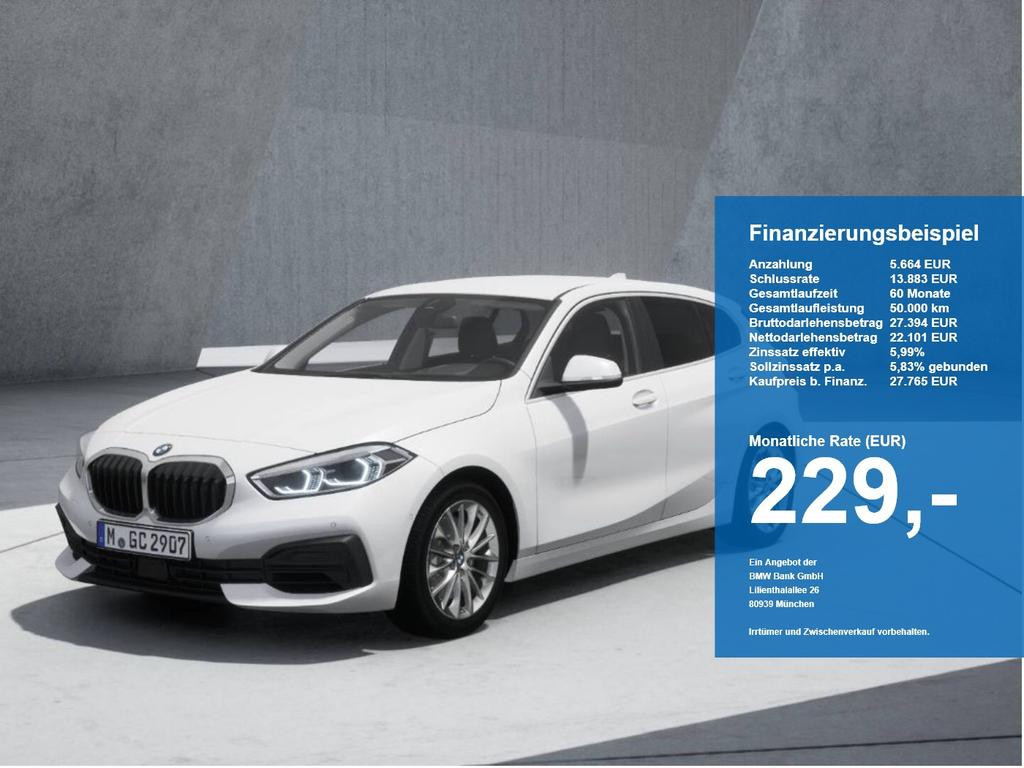 BMW 1 Serie 120 Advantage pakket Sedan 120i