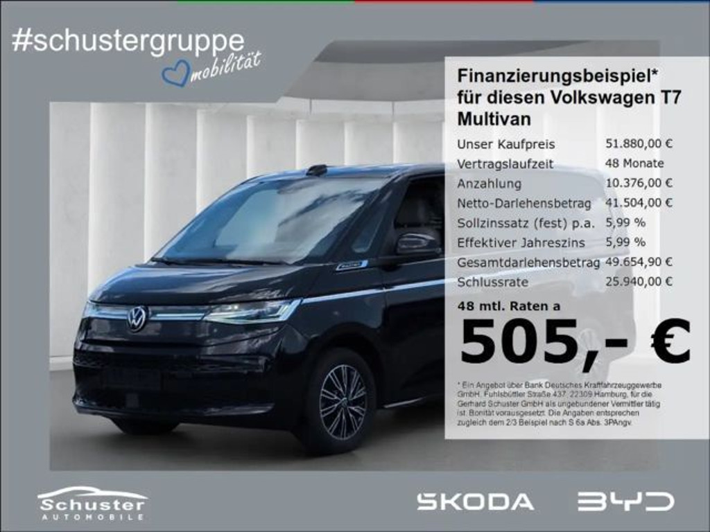 Volkswagen Multivan Style Lang T7