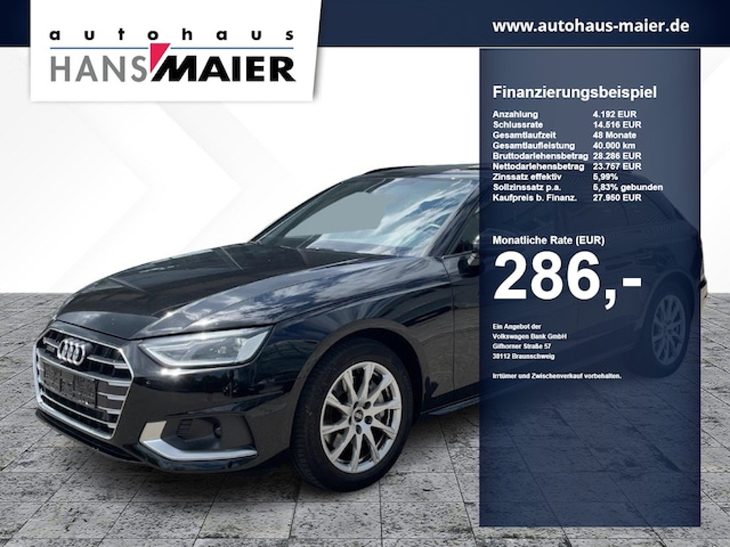 Audi A4 Avant Quattro S-Tronic 40 TFSI