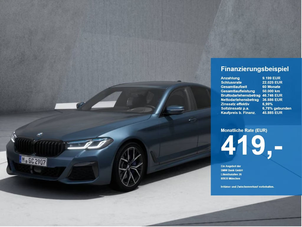 BMW 5 Serie 530 M-Sport xDrive Sedan 530d