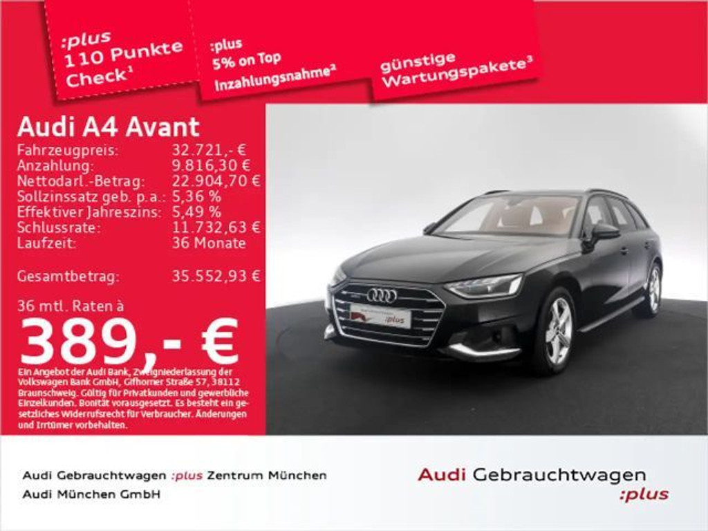 Audi A4 Quattro S-Tronic 40 TDI
