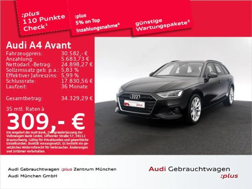 Audi A4 S-Tronic 35 TFSI