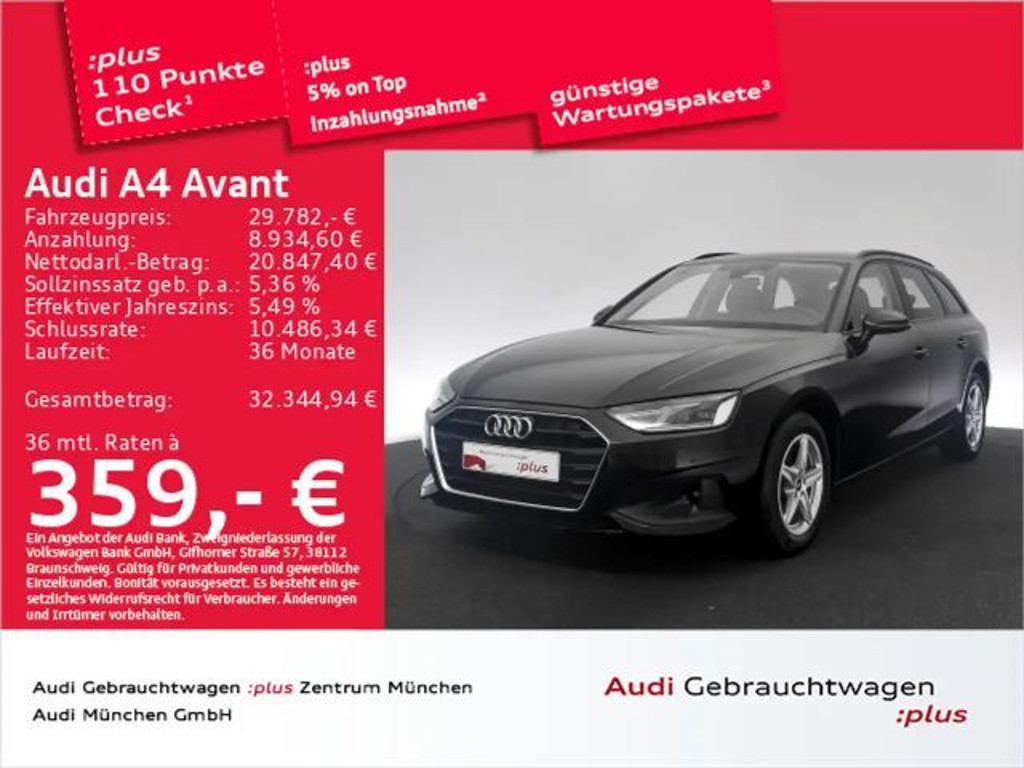 Audi A4 S-Tronic 35 TFSI