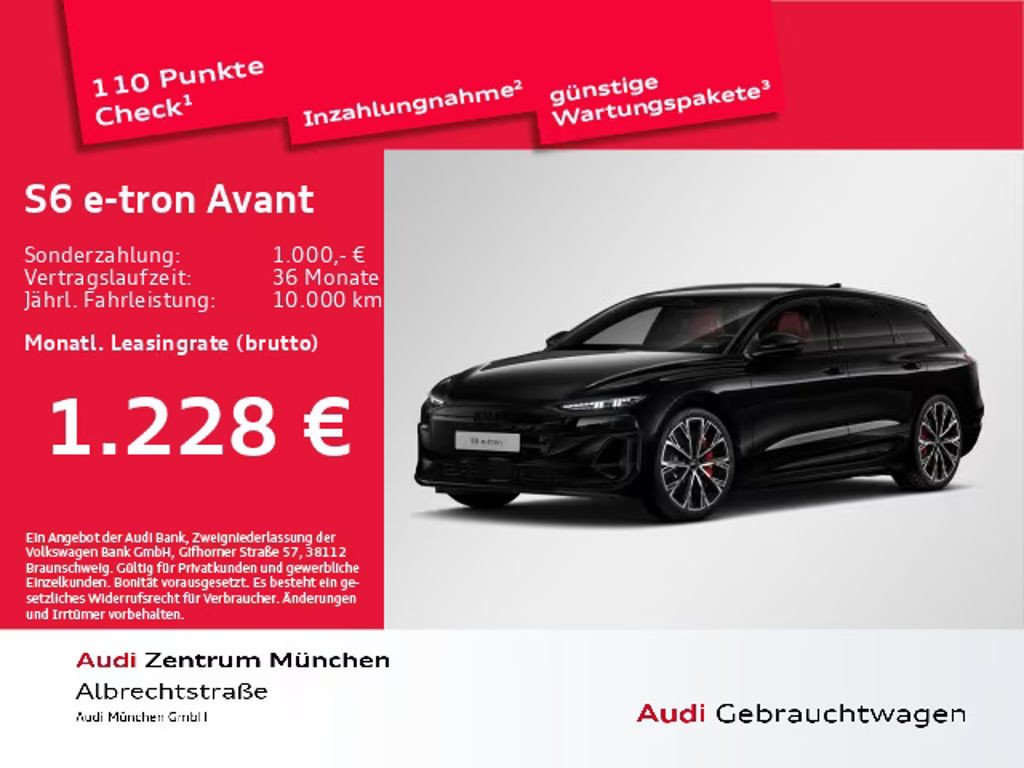 Audi S6 e-tron Avant
