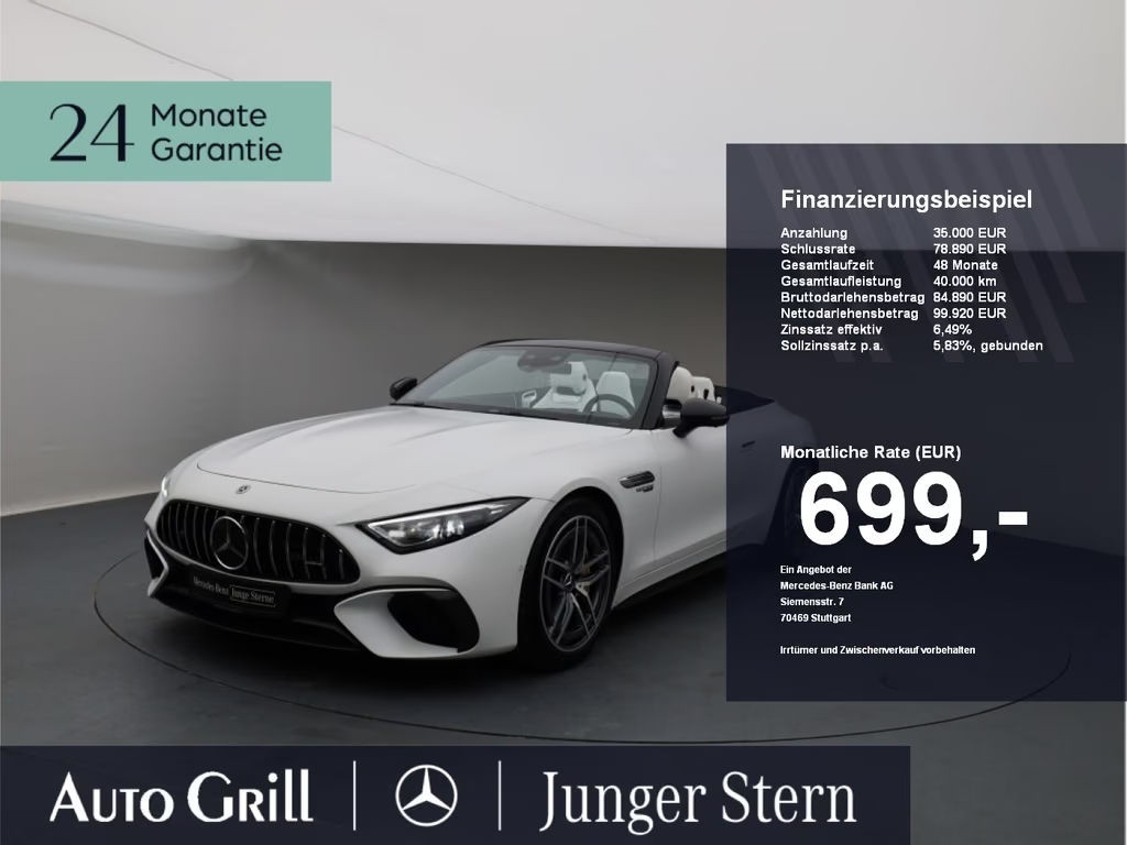 Mercedes-Benz A-Klasse AMG SL SL 63 AMG 4MATIC