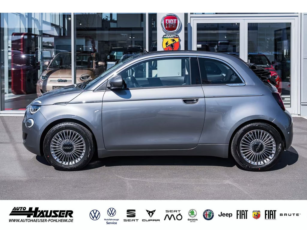 Fiat 500e Cabrio 42kWh NAVI KAMERA PDC ACC LANE TEMPO
