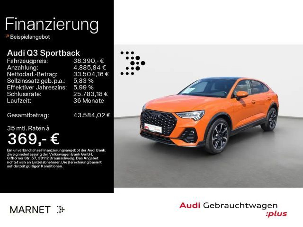 Audi Q3 Quattro S-Line 40 TDI
