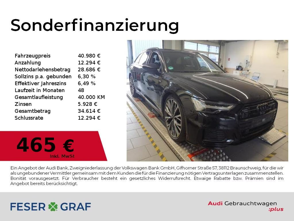 Audi A6 Avant Quattro S-Line 45 TFSI