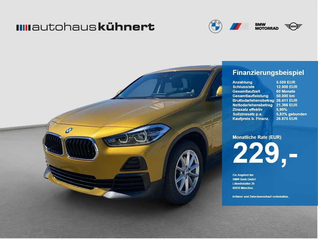 BMW X2 xDrive Advantage pakket