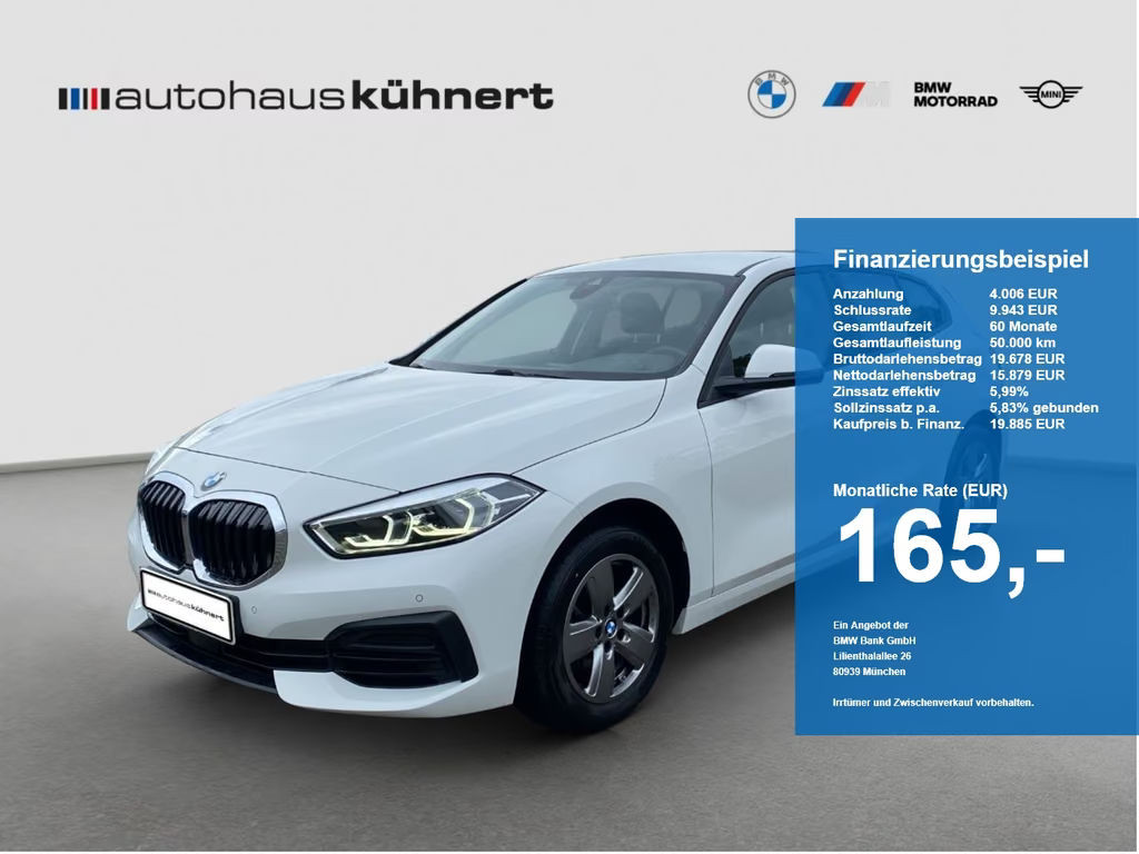 BMW 1 Serie 118 Advantage pakket Sedan 118i
