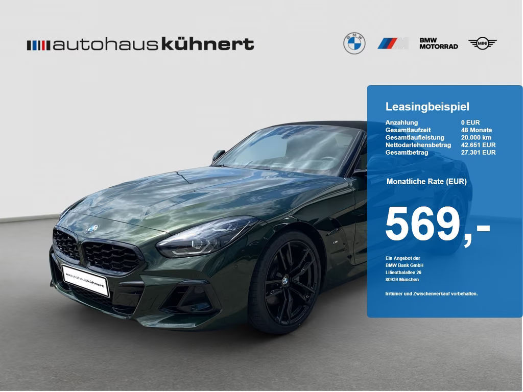 BMW Z4 M-Sport Cabrio Roadster sDrive30i