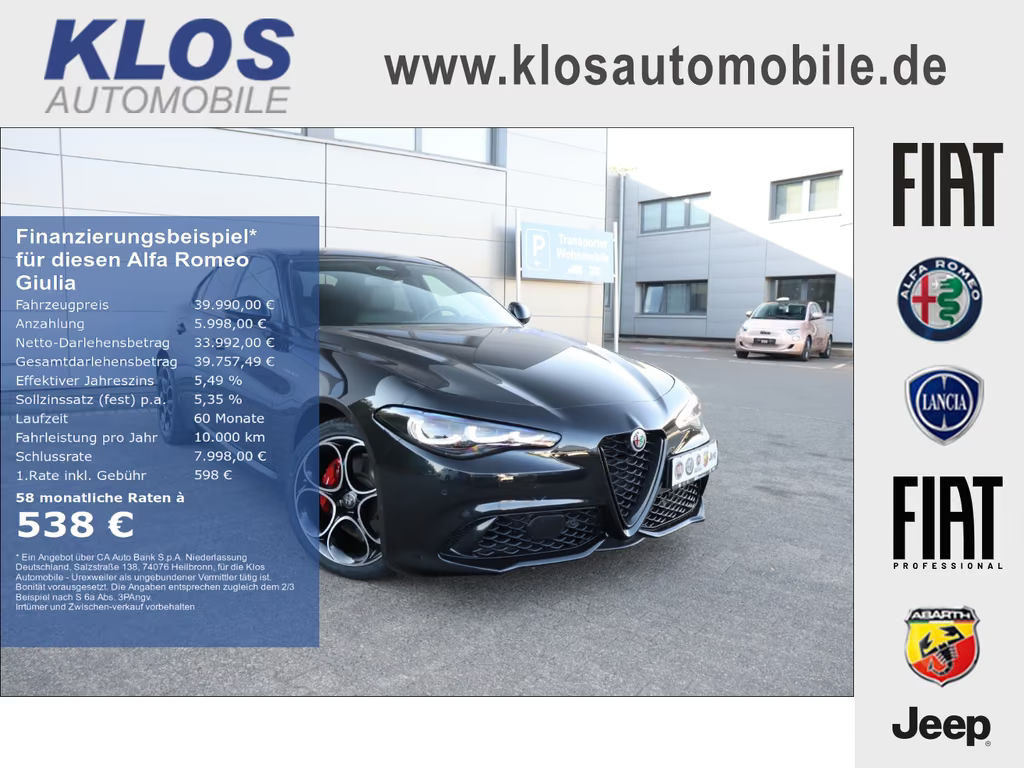 Alfa Romeo Giulia Turbo Veloce