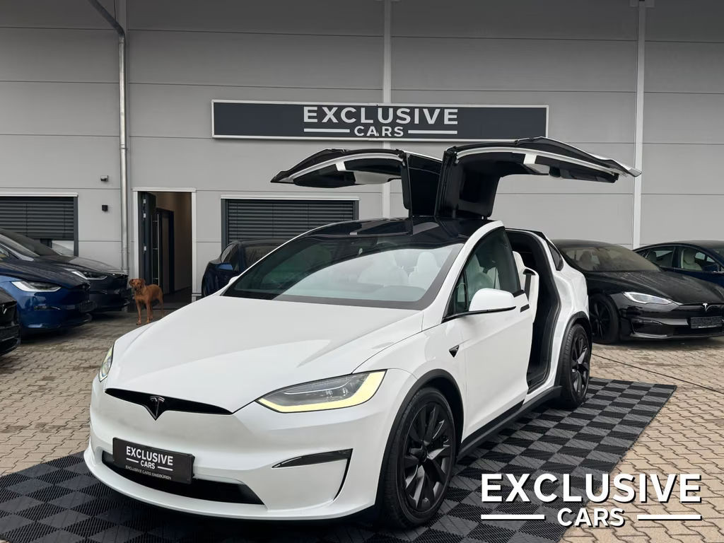 Tesla Model X MODEL X PALLADIUM |  KI HARDWARE 4 | WHITE SEATS