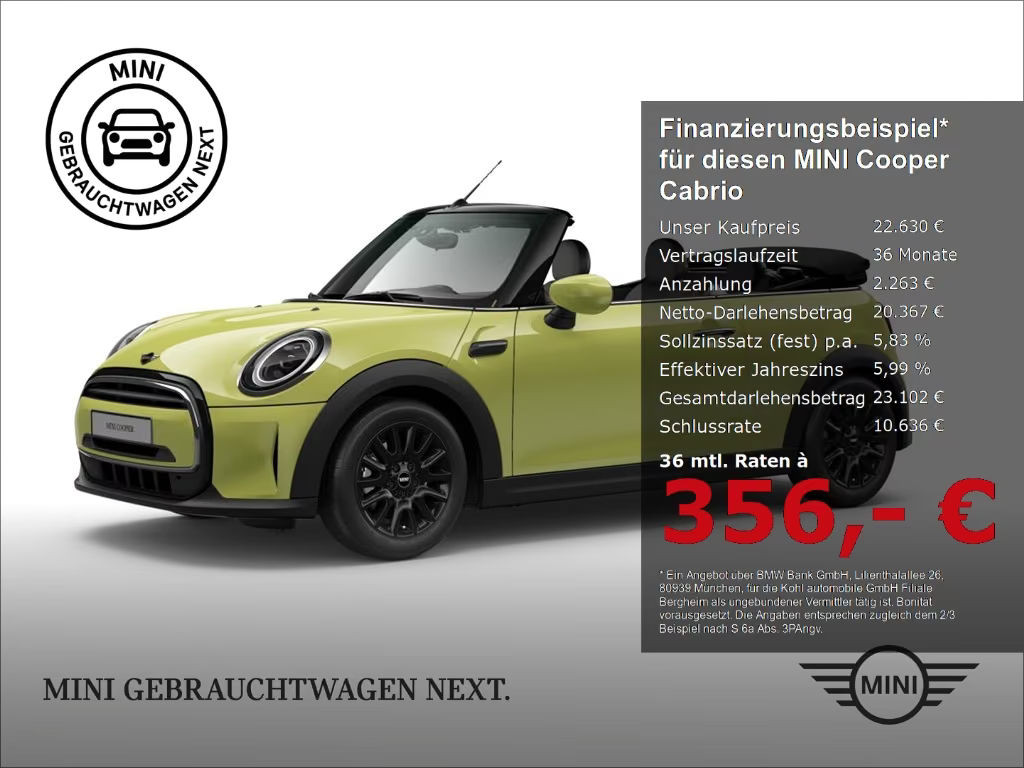 Mini Cooper Cabrio Classic