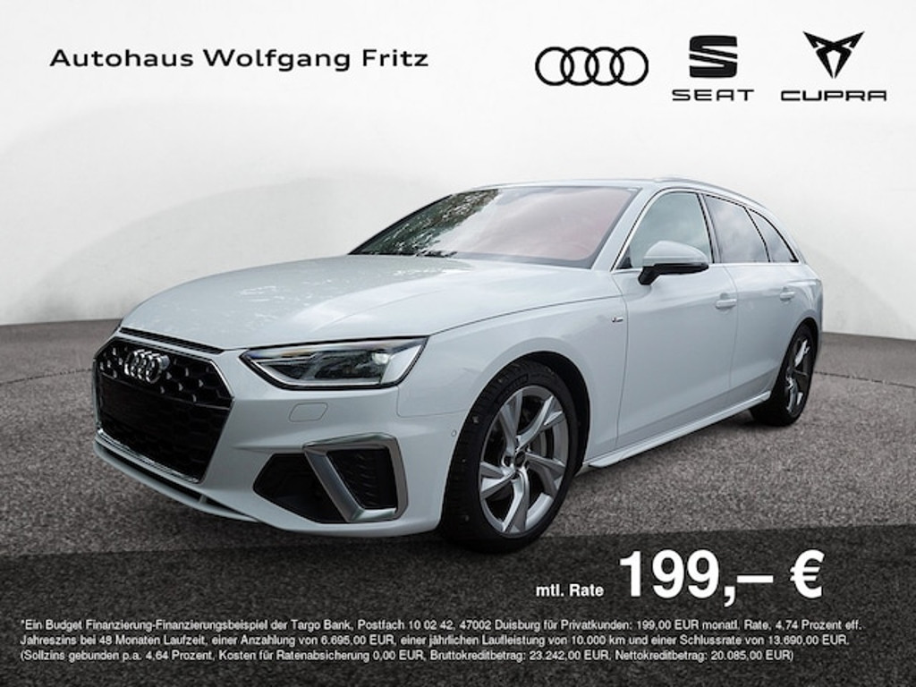 Audi A4 Avant Quattro S-Line S-Tronic 40 TFSI