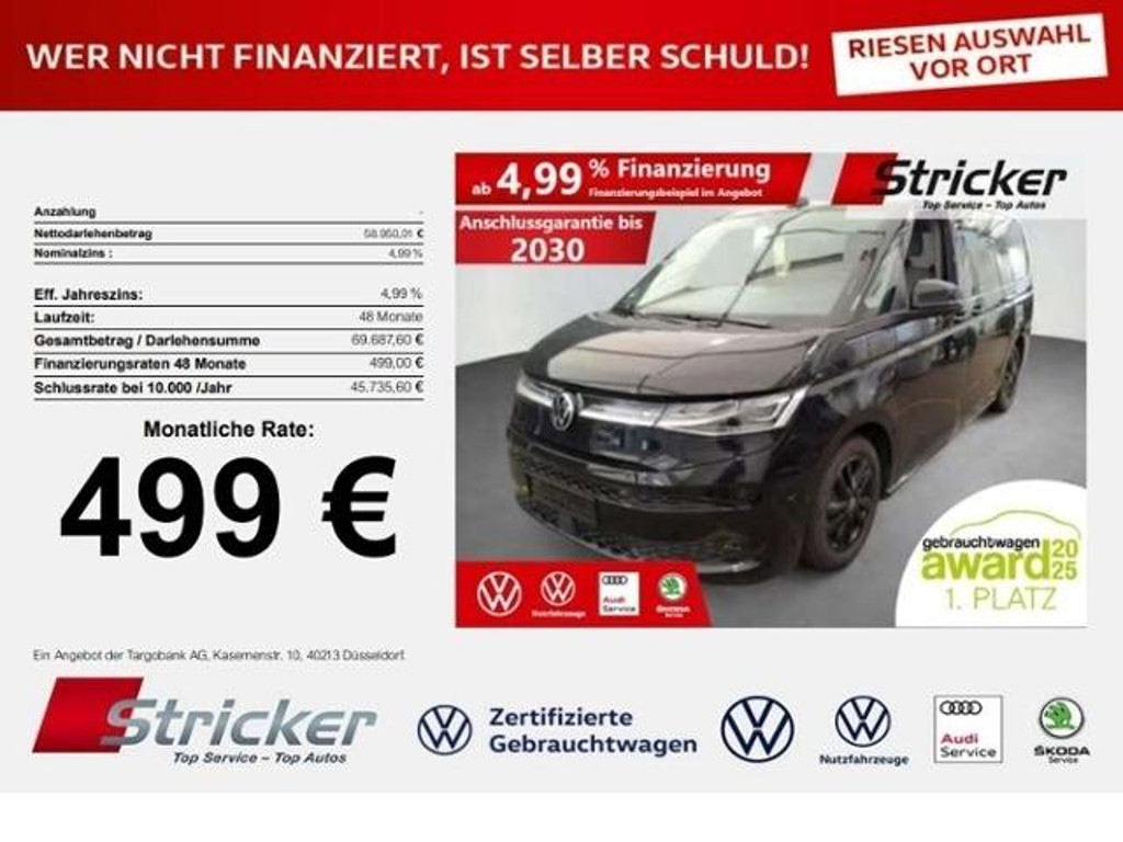 Volkswagen Multivan eHybrid Lang T7