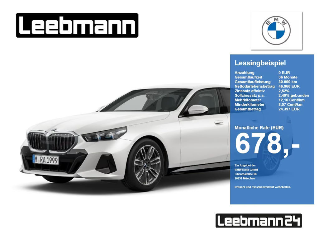 BMW 5 Serie 520 M-Sport Sedan 520d