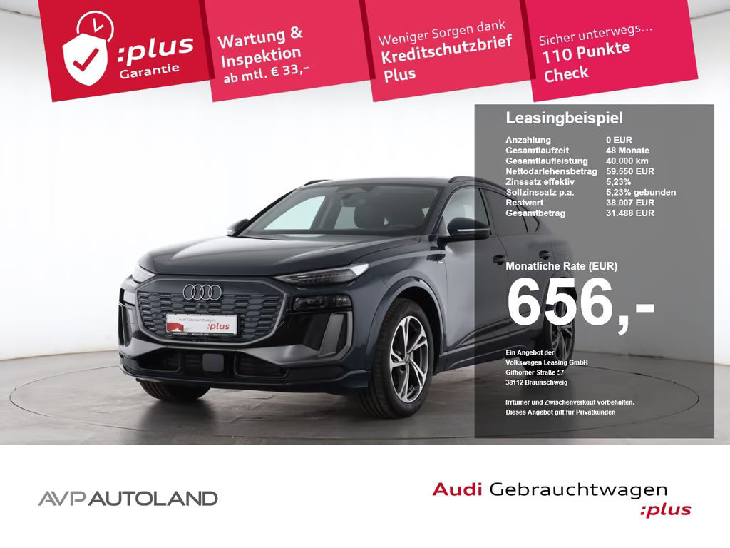 Audi Q6 e-tron Sportback S-Line Performance