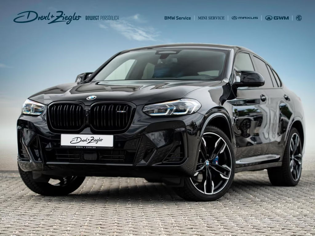 BMW X4 i PANO AHK ACC Laser HuD H&K Sitzlüf 360°