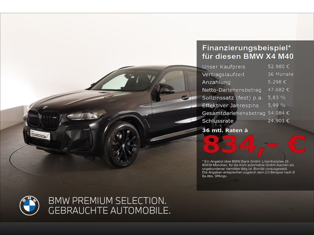 BMW X4 Standheizung Harman Kardon Anhängerkupplu
