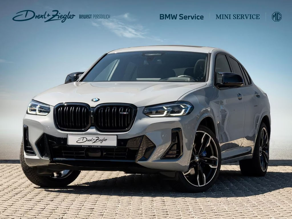 BMW X4 d AHK PANO ACC HuD H&K Sitzlüft KoZg 360°