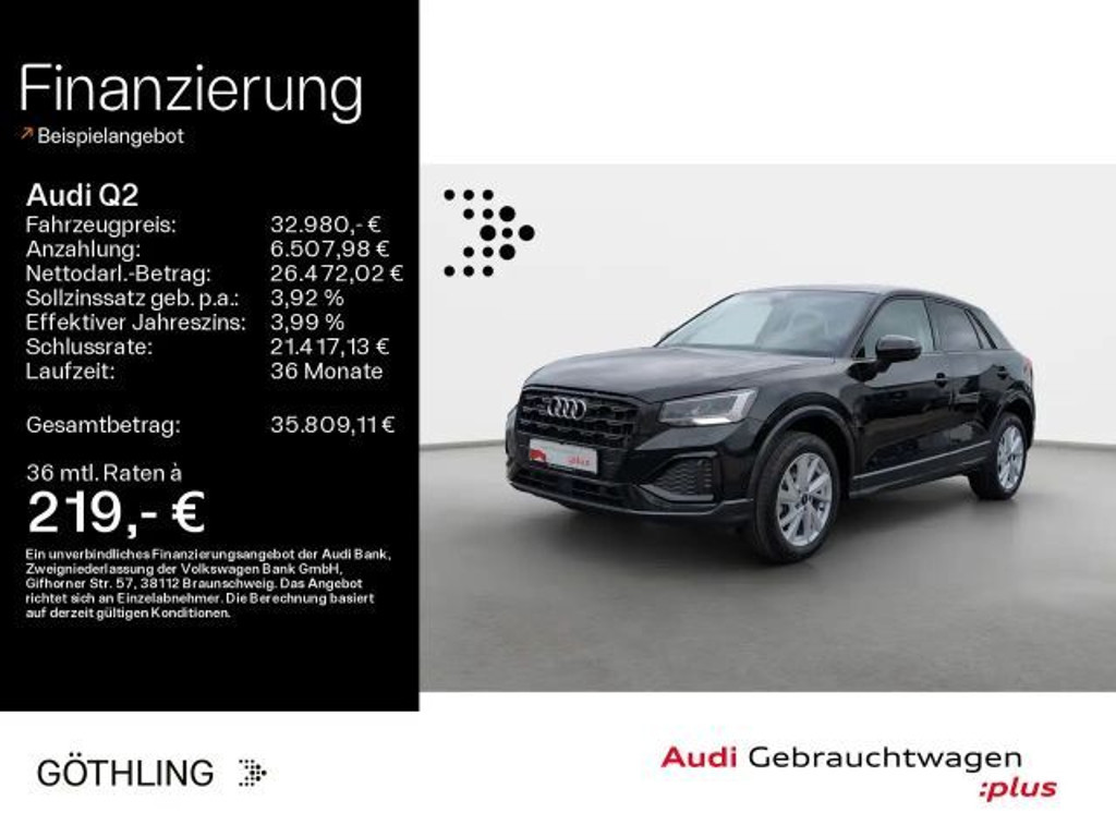 Audi Q2 Quattro 40 TFSI
