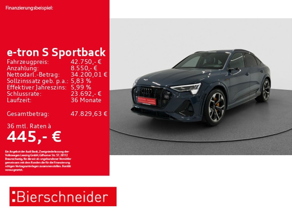 Audi e-tron Sportback Quattro