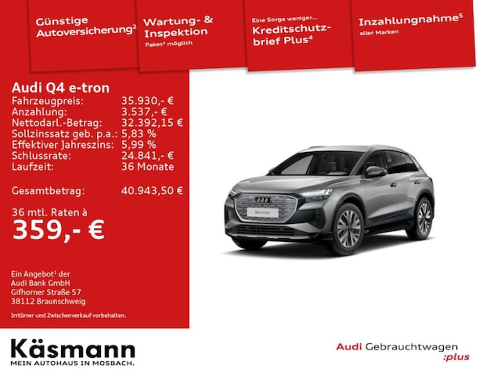 Audi Q4 e-tron
