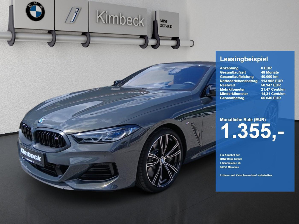 BMW M850 xDrive Cabrio