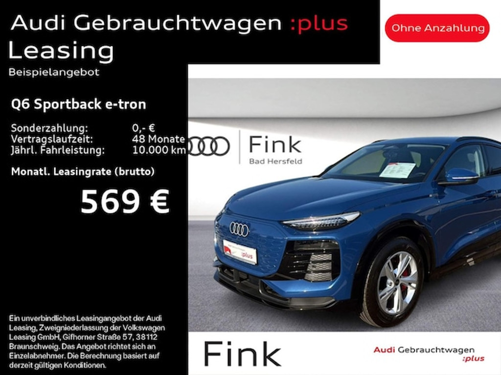 Audi Q6 e-tron Sportback