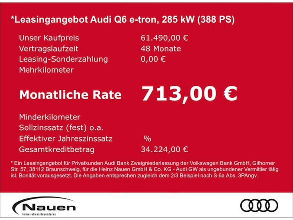 Audi Q6 e-tron