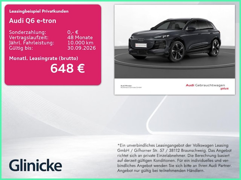 Audi Q6 e-tron SUV e-tron Audi Q6 SUV e-tron