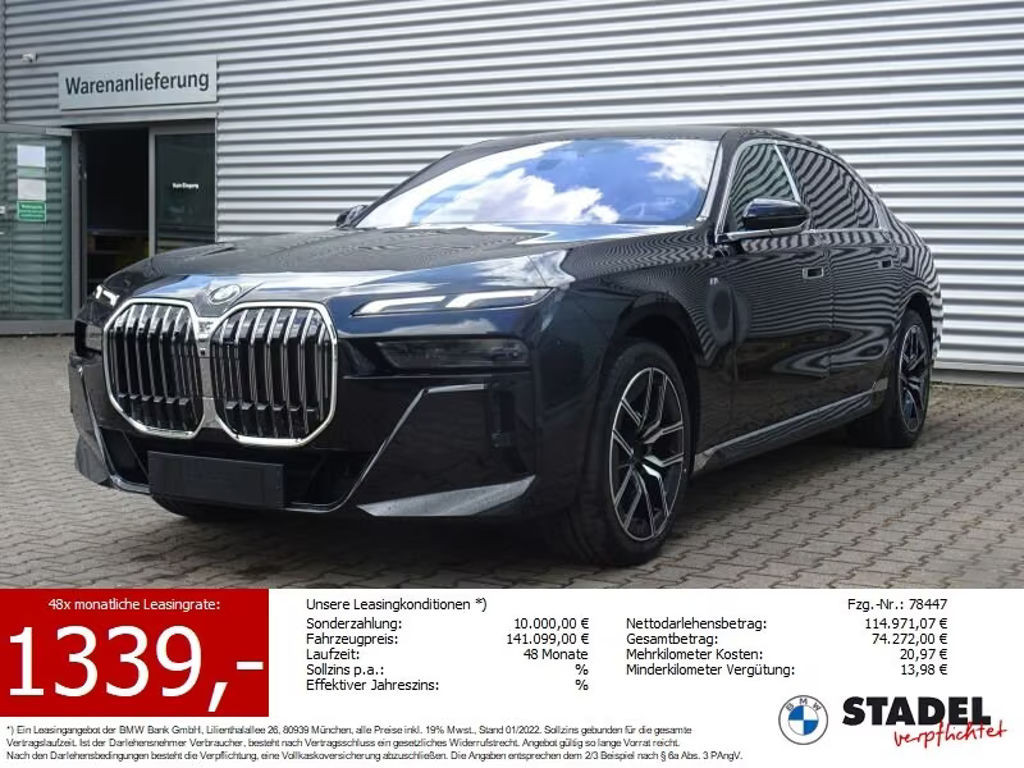 BMW 7 Serie 740 M-Sport xDrive Sedan 740d