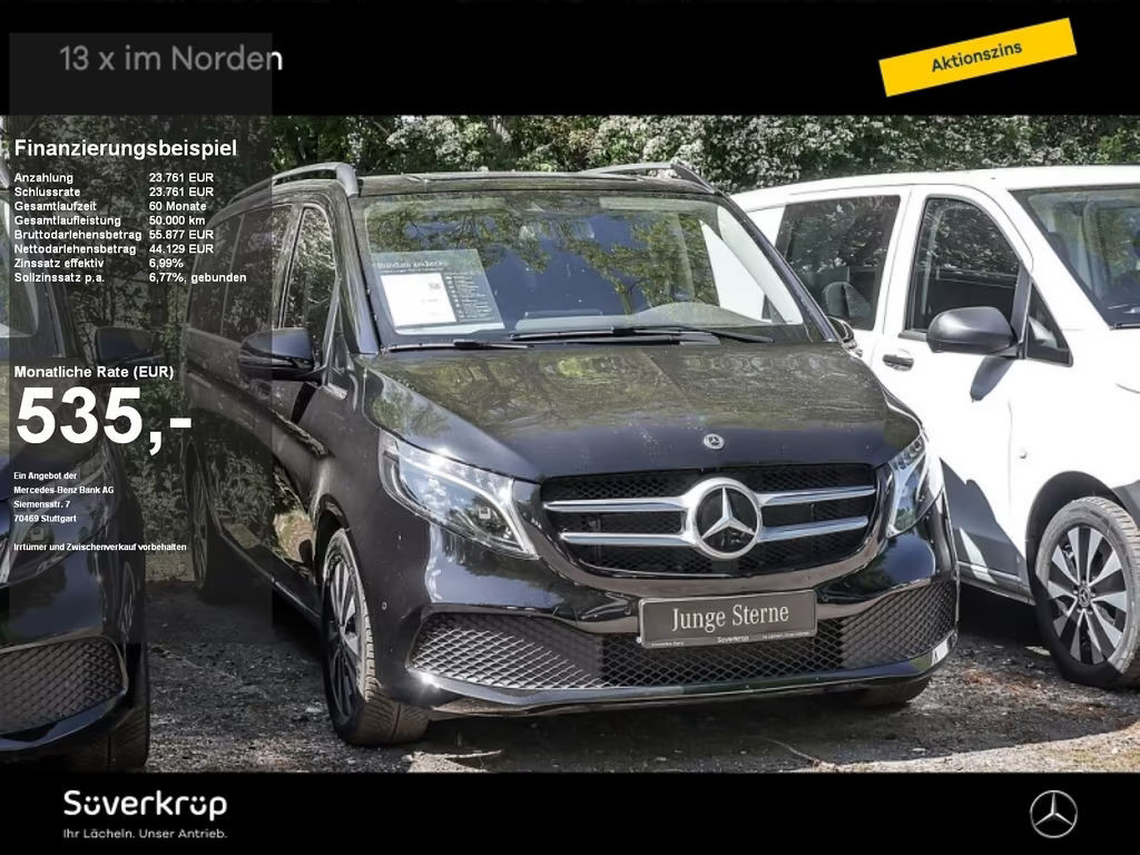 Mercedes-Benz V-Klasse V 250 EDITION EXTRAL NAVI KAMERA LED 8SITZER PDC