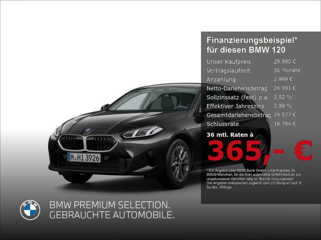 BMW 1 Serie 120 Sedan 120i